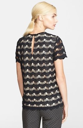 Kate Spade Scallop Lace Top