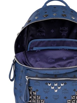 MCM Stark Medium Studded Backpack