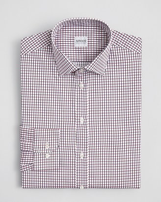 Armani Collezioni Check Dress Shirt - Regular Fit