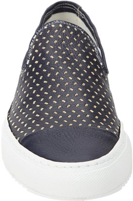 Rocco P. Dizzy Perforated Slip-On Sneakers