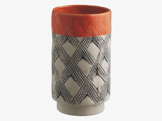 Habitat Top Patterned Ceramic Vase
