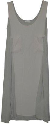 Chloé Grey Silk Dress
