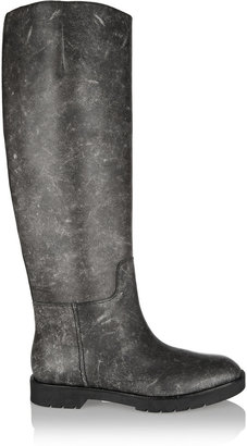 Alexander Wang Georgia distressed leather knee boots