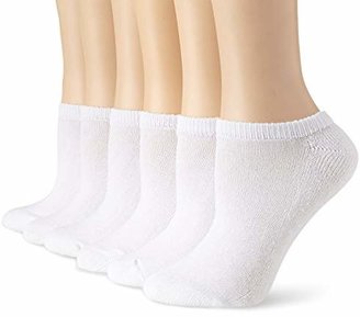 Hanes Women's 6 Pack Comfort Blend No Show Sock