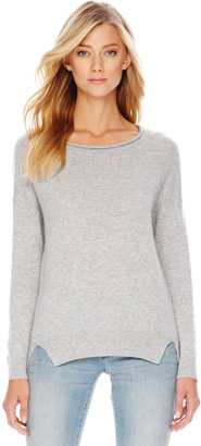 Michael Kors Long-Sleeve Drop-Shoulder Cashmere Sweater