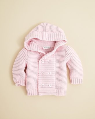 Kissy Kissy Infant Girls' Knit Hooded Jacket - Sizes 0/3-6/9 Months