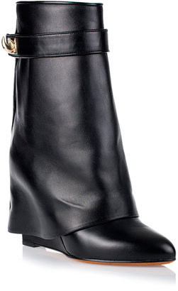 Givenchy Fold-over shark lock ankle boot