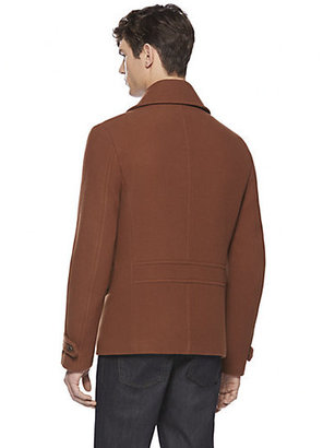 Gucci Double-Breasted Wool Peacoat
