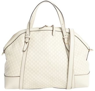 Gucci mystic white guccissima leather shoulder bag