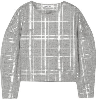 Elizabeth and James Beroe printed cotton-blend sweatshirt