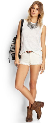 Forever 21 Linen Muscle Tee
