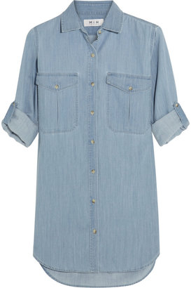 MiH Jeans The Simple cotton-chambray shirt