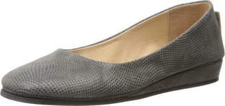 French Sole Zeppa Flat Taupe Wave 7 M