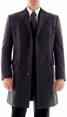 STAFFORD Stafford Contrast-Collar Topcoat
