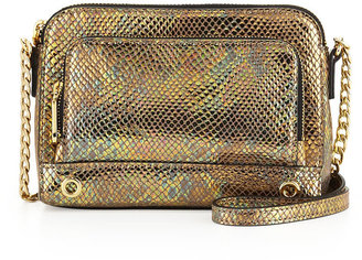 Milly El Dorado Smart Phone Mini Bag, Gold
