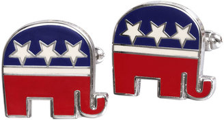 Johnston & Murphy Republican Elephant Cufflinks