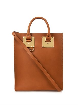 Sophie Hulme Albion Mini buckle leather tote