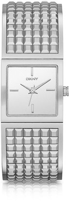 DKNY Bryant Park Stainless Steel Wide Bangle Watch