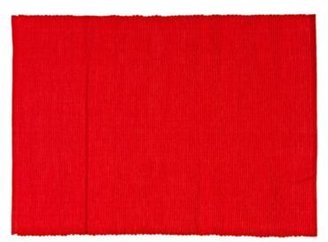 Debenhams Set of four red cloth placemats