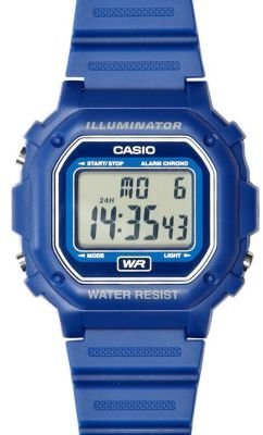 Casio Blue digital watch