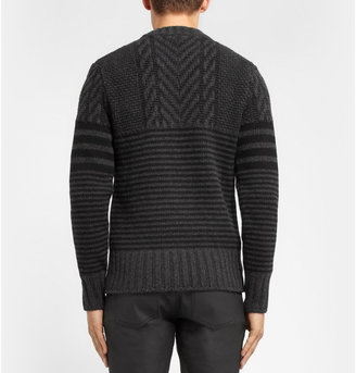 Belstaff Burstead Patterned Wool Sweater