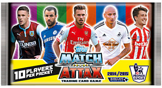 Topps Match Attax Trading Cards Game, 2014/15 Barclays Premier League