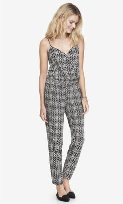 Express Crossover Cami Jumpsuit - Printed