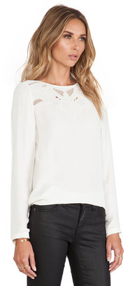 Twelfth St. By Cynthia Vincent By Cynthia Vincent Embroidered Yoke Blouse
