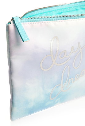 Forever 21 LOVE & BEAUTY Head In The Clouds Cosmetic Bag
