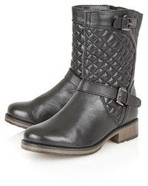 Lipsy Lotus Quilted Ankle Boots
