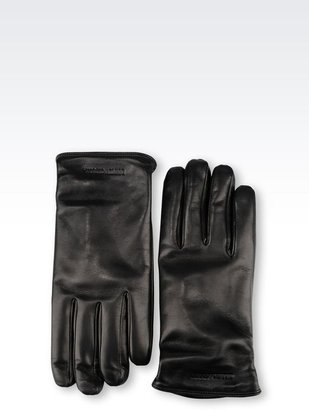 Giorgio Armani Napa Leather Glove