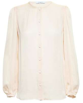 Givenchy Silk Shirt with Back Band