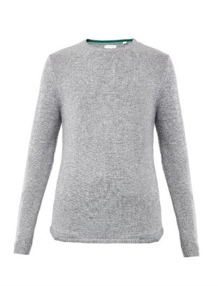 Chinti and Parker Elbow-patch cashmere sweater