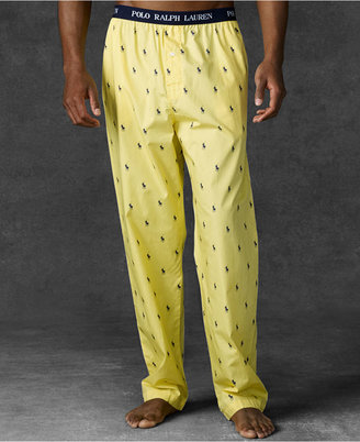 Polo Ralph Lauren Men's Sleepwear, Polo Player Pajama Pants