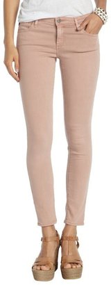 AG Adriano Goldschmied pink stretch denim 'The Legging Ankle' super skinny jeans