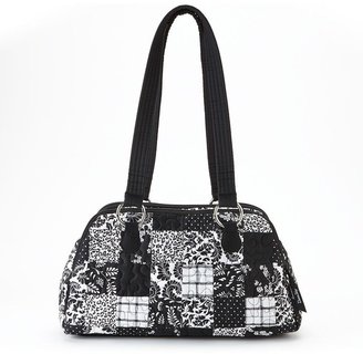 Donna Sharp theresa quilted patchwork satchel