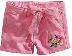 GUESS Knit Short W/Tulle Sash  GGJ03157A
