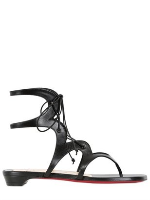 Christian Louboutin 10mm Girafina Leather Sandals