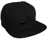 Nike SB Icon Snapback Cap - Black