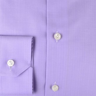 Eton Contrasting Collar Long Sleeved Shirt