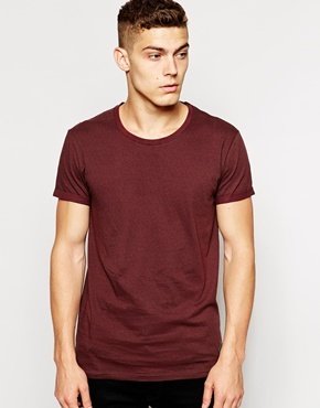 Minimum T-Shirt with All Over Print - Red
