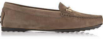 Tod's City Gommino nubuck loafers