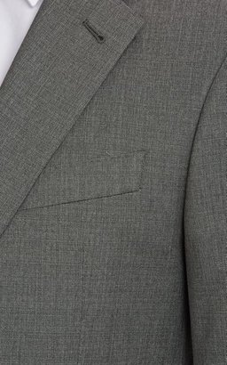 Armani Collezioni Sartorial Basic Two-Button Suit-Black