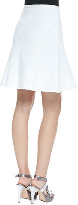 Nanette Lepore Love Chase A-Line Pique Skirt