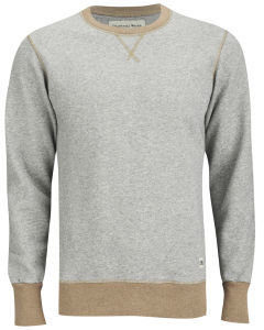 Universal Works Men's Heskin Sweatshirt Grey Marl