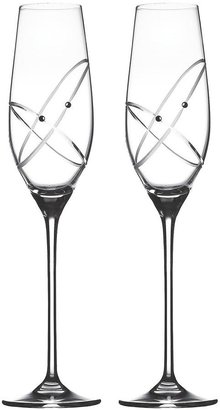 Royal Doulton With this Ring Pair of Toasting Flutes