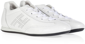 Hogan Leather Olympia Sneakers