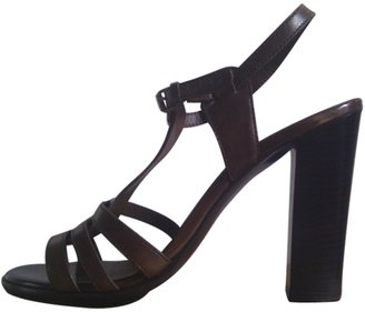 Bally Brown Leather Sandals