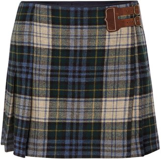 Polo Ralph Lauren Bromley wool kilt skirt