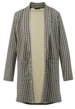 New Look Monochrome Patterned Duster Coat
